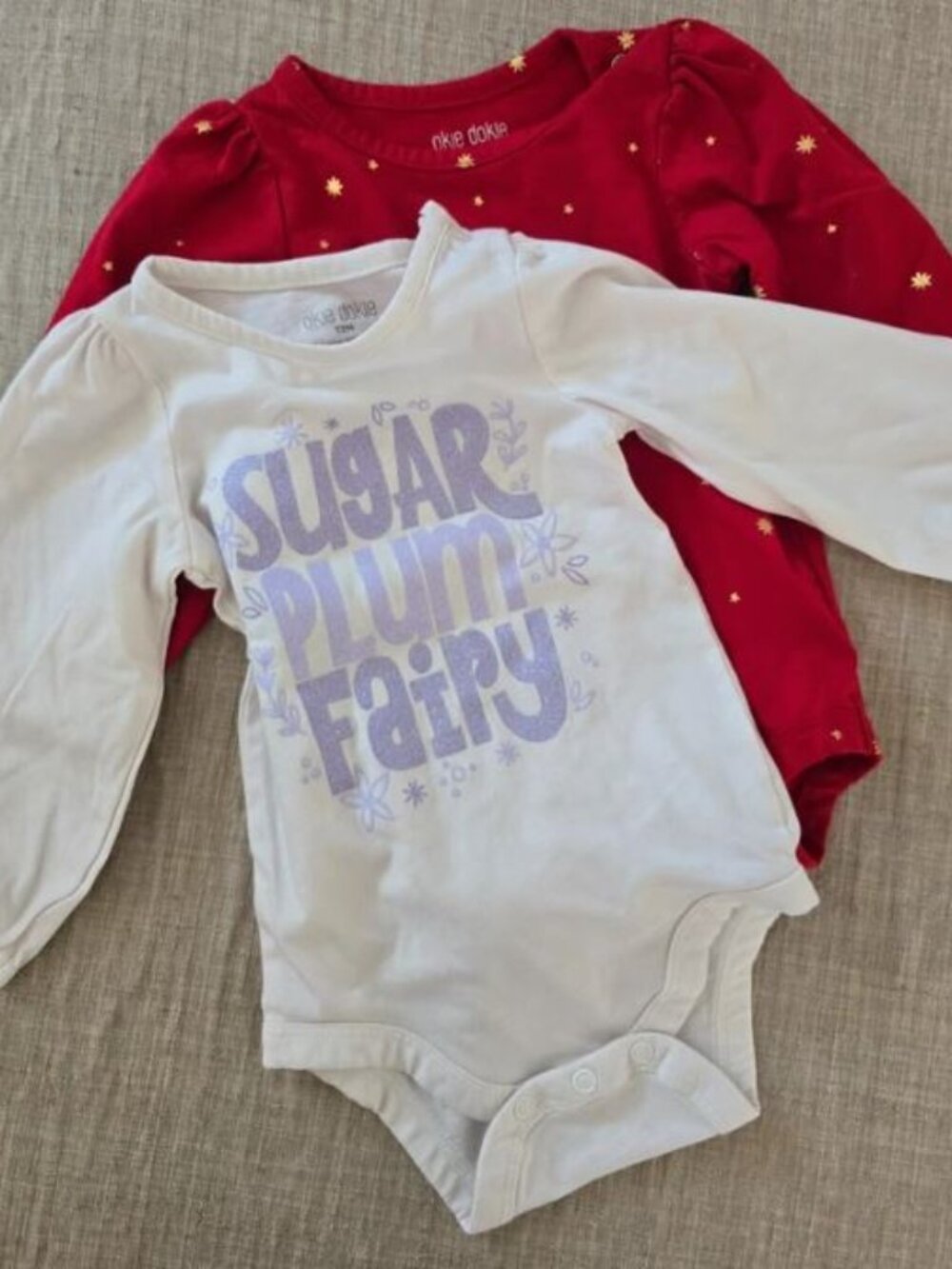 Okie Dokie long sleeve bodysuit